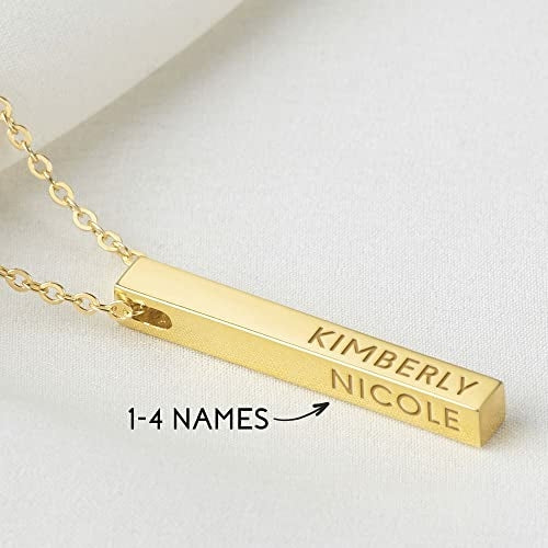 Collier Maman Personnalisé 4 Faces