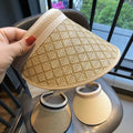 Chapeau Visière en Paille Femme