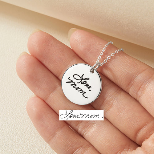 Collier Écriture Manuscrite Personnalisée