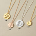 Collier Écriture Manuscrite Personnalisée
