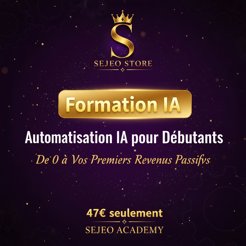 Formation IA – Automatisation pour Débutants