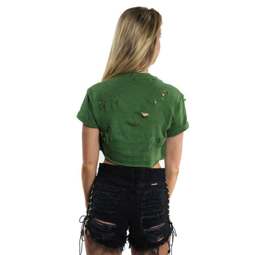 Short Bandage Femme en Coton